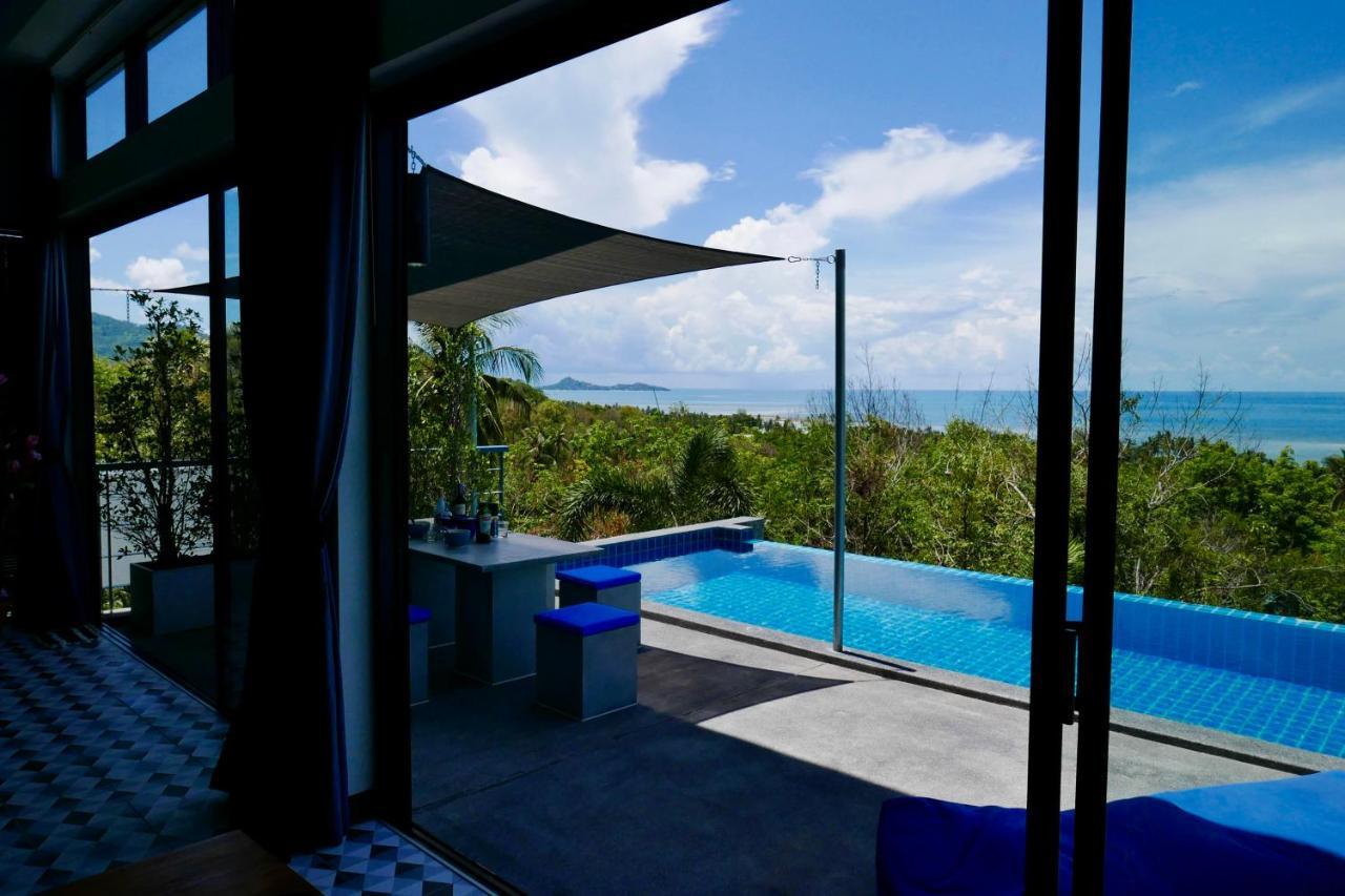 Ko Samui Seaview Pool Villa Seren With Car Laem Set strand Eksteriør bilde