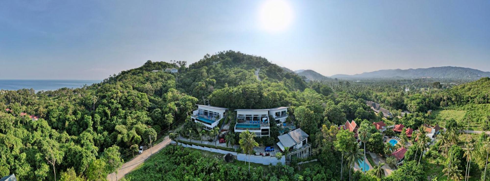 Ko Samui Seaview Pool Villa Seren With Car Laem Set strand Eksteriør bilde