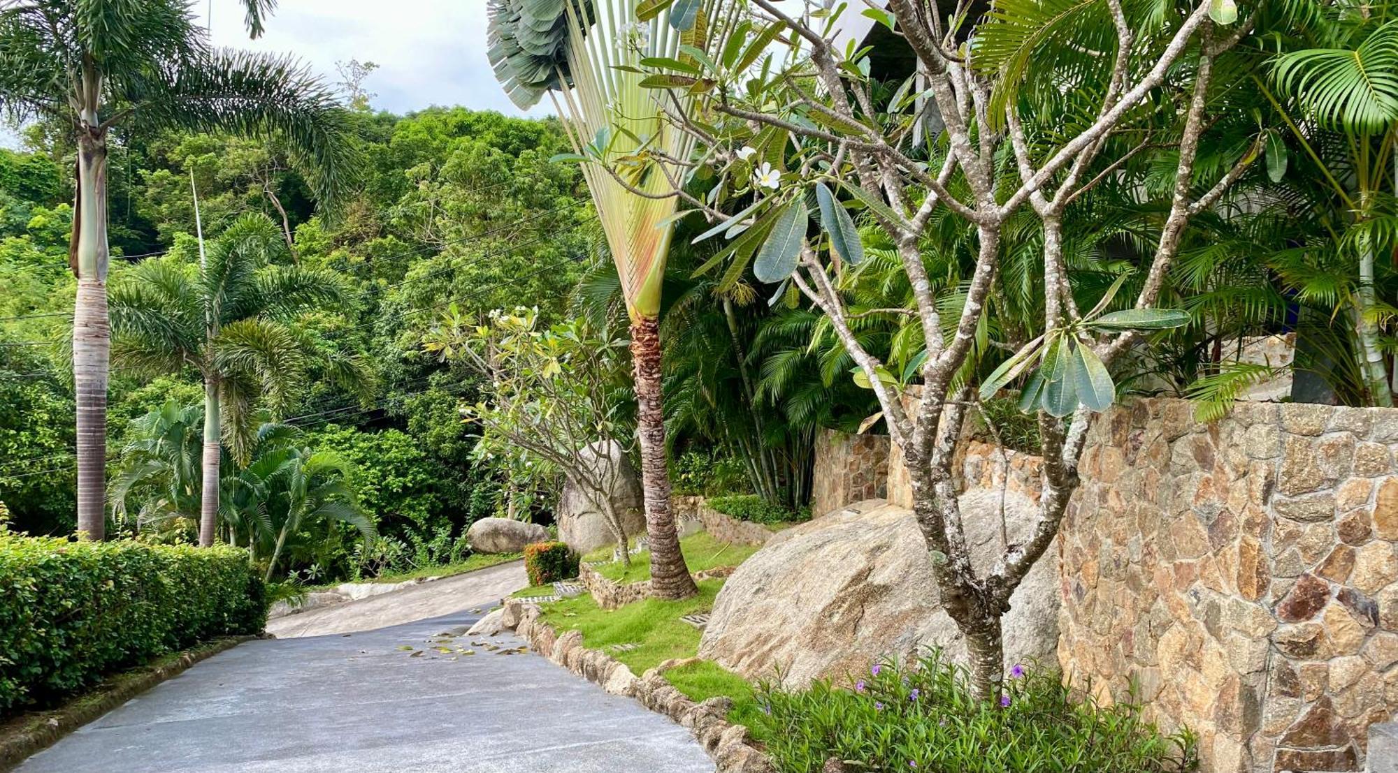 Ko Samui Seaview Pool Villa Seren With Car Laem Set strand Eksteriør bilde
