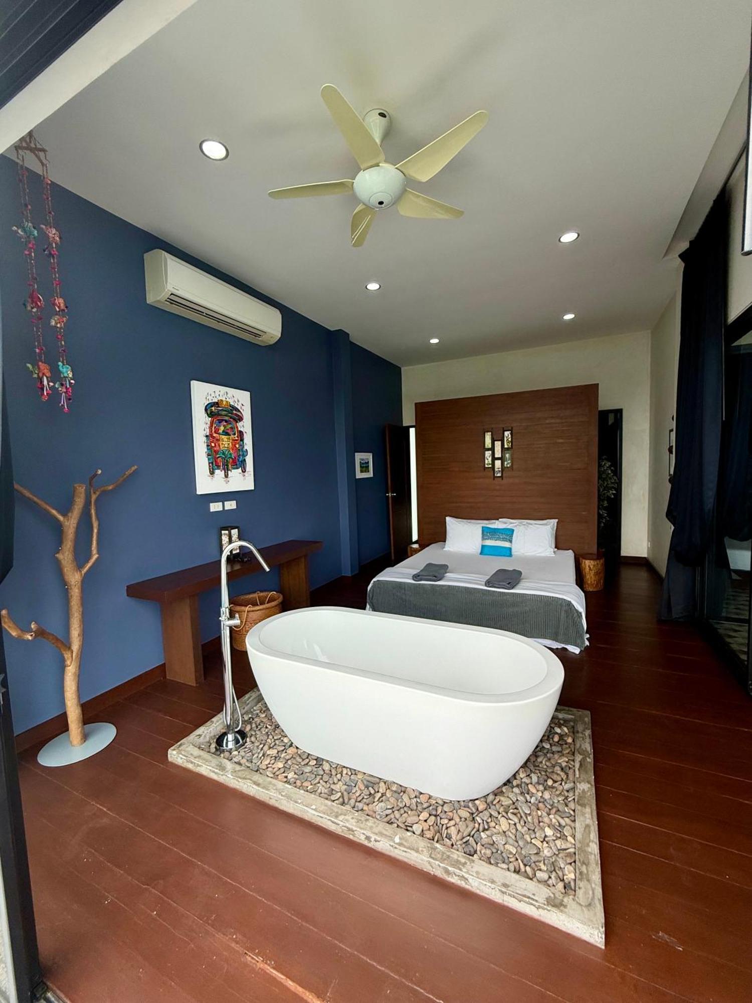Ko Samui Seaview Pool Villa Seren With Car Laem Set strand Eksteriør bilde