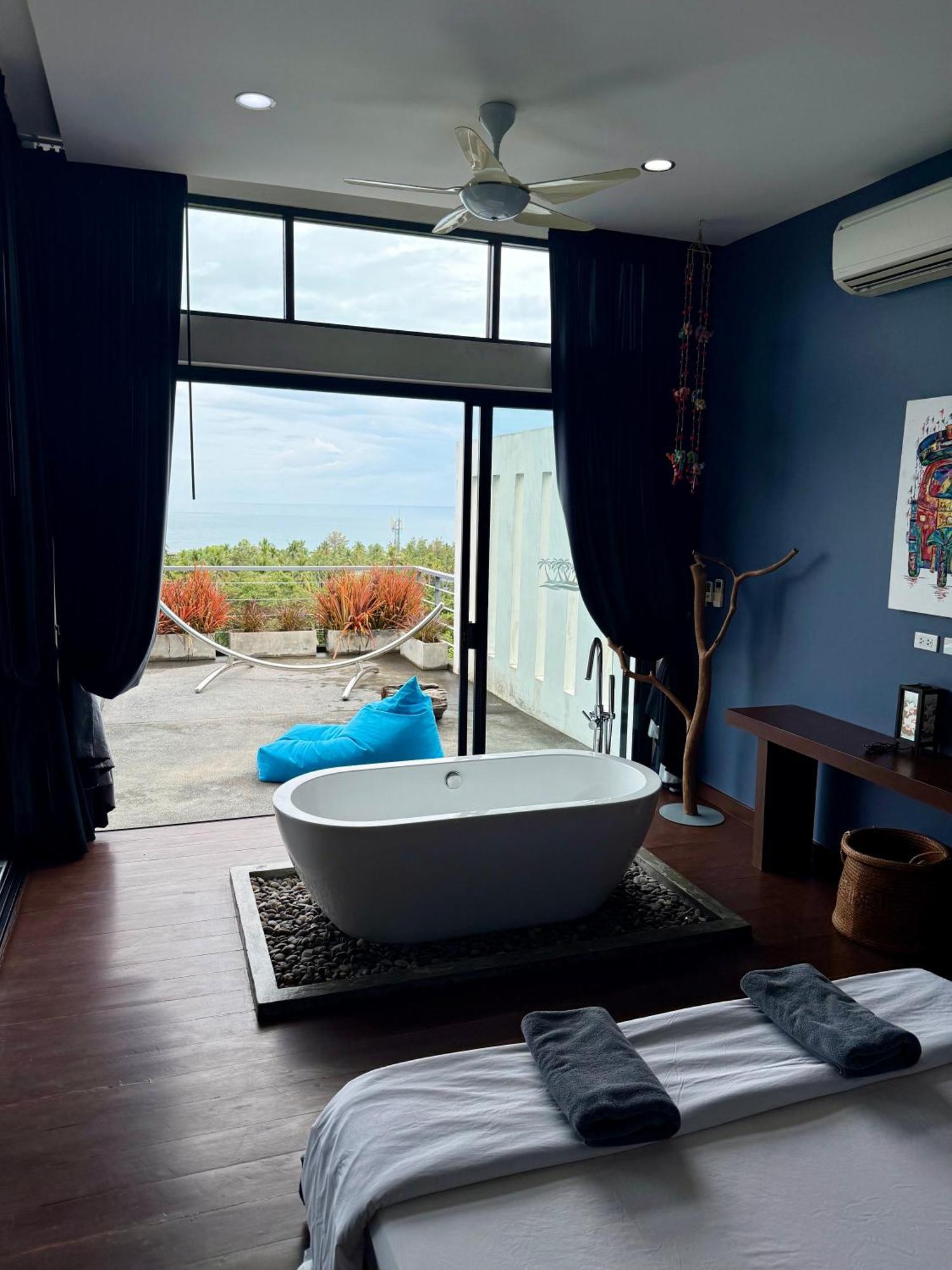 Ko Samui Seaview Pool Villa Seren With Car Laem Set strand Eksteriør bilde