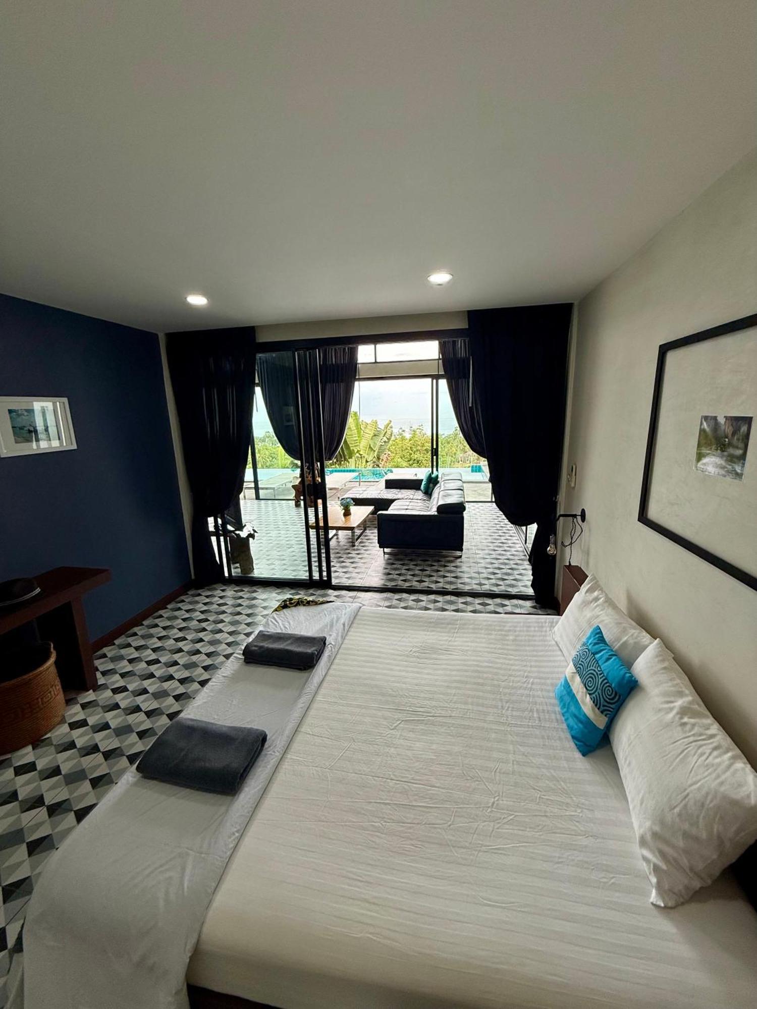 Ko Samui Seaview Pool Villa Seren With Car Laem Set strand Eksteriør bilde