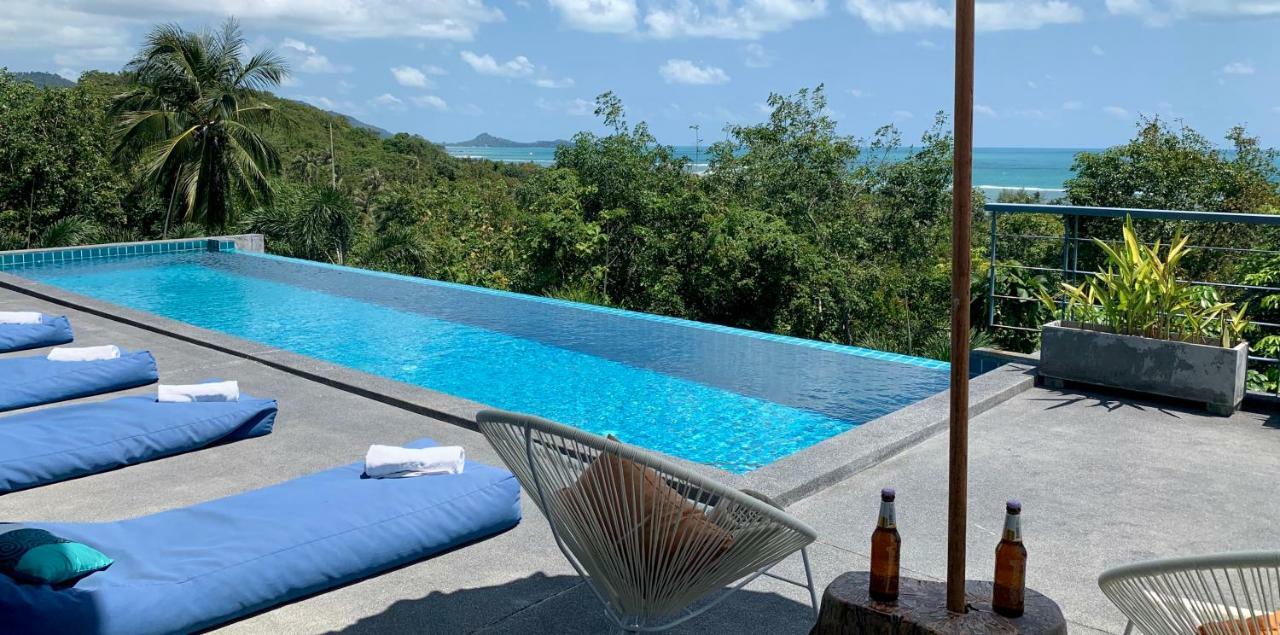 Ko Samui Seaview Pool Villa Seren With Car Laem Set strand Eksteriør bilde